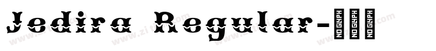 Jedira Regular字体转换 Jedira Regular字体转换